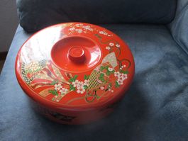 praktische Kabarettschale mit Deckel aus Kunststoff 3 Tl.
