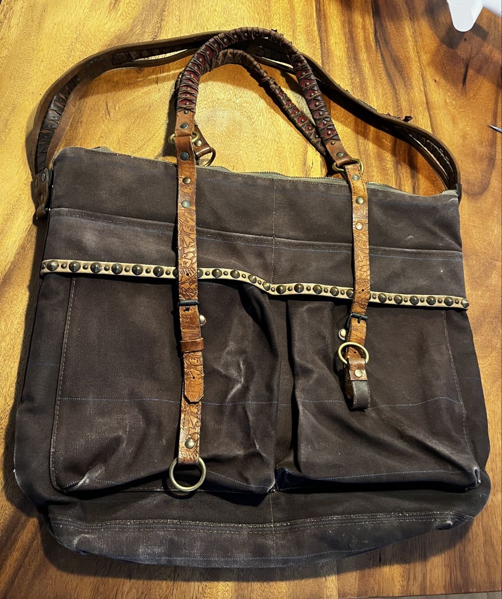 Taschen: Weekender, Tasche, Vintage Look, Dunes Artisan – Gebraucht aus Rämismühle von BikertinuZH