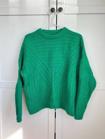 grüner Mango Strickpullover, Size M