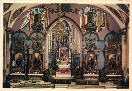 Appenzell. Inneres der Pfarrkirche