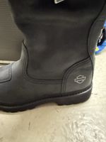 Harley-Davidson Stiefel Schwarz Leder Schnallen Grösse 42