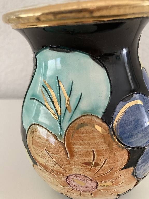 Vasi & Recipienti: Vase artisanal signé "Vallauris" – Usato da Bex venduto da IdaComina 2