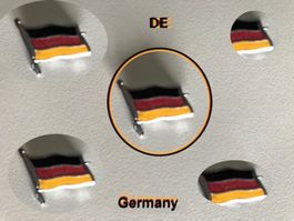 Anstecknadel Deutschland-Flagge 9 x 13mm