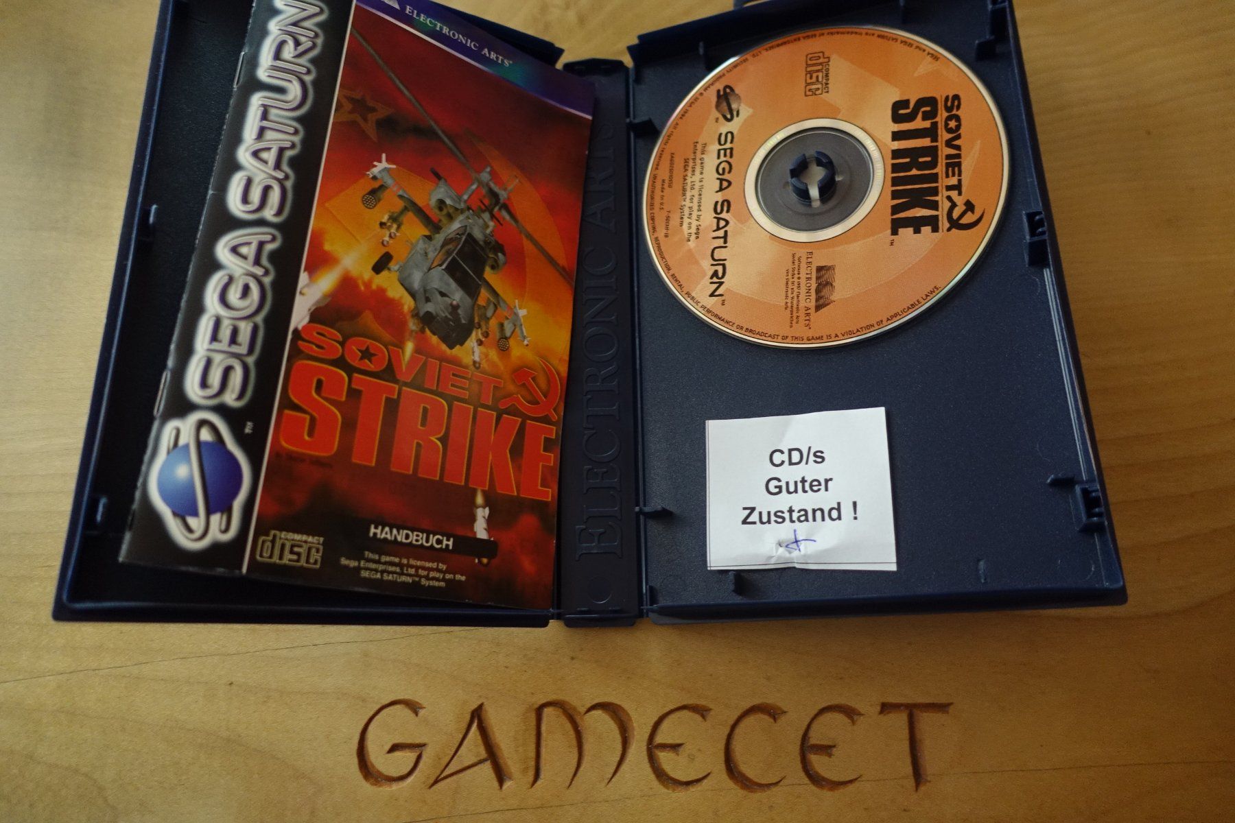 Giochi: Soviet Strike - Sega Saturn – Usato da Steinach venduto da Gamecet 3