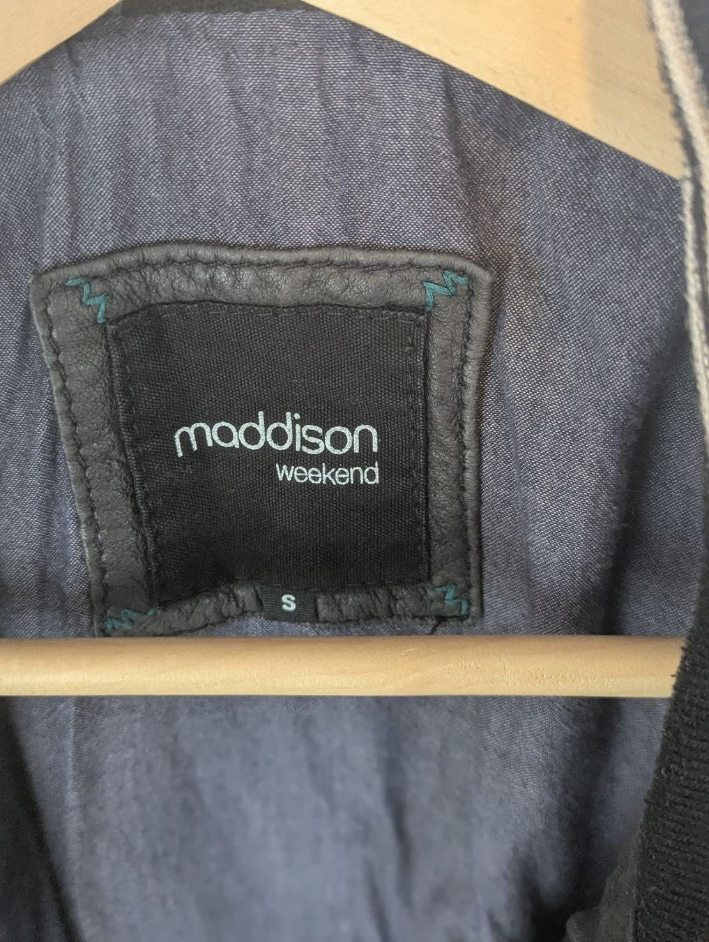 Maddison Giacche: Maddison Weekend Men's Leather Suede Bomber Jacket Size S – Usato da Erlinsbach SO venduto da Meytalien 2