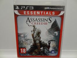 Assassin's Creed III PS3 Essentials