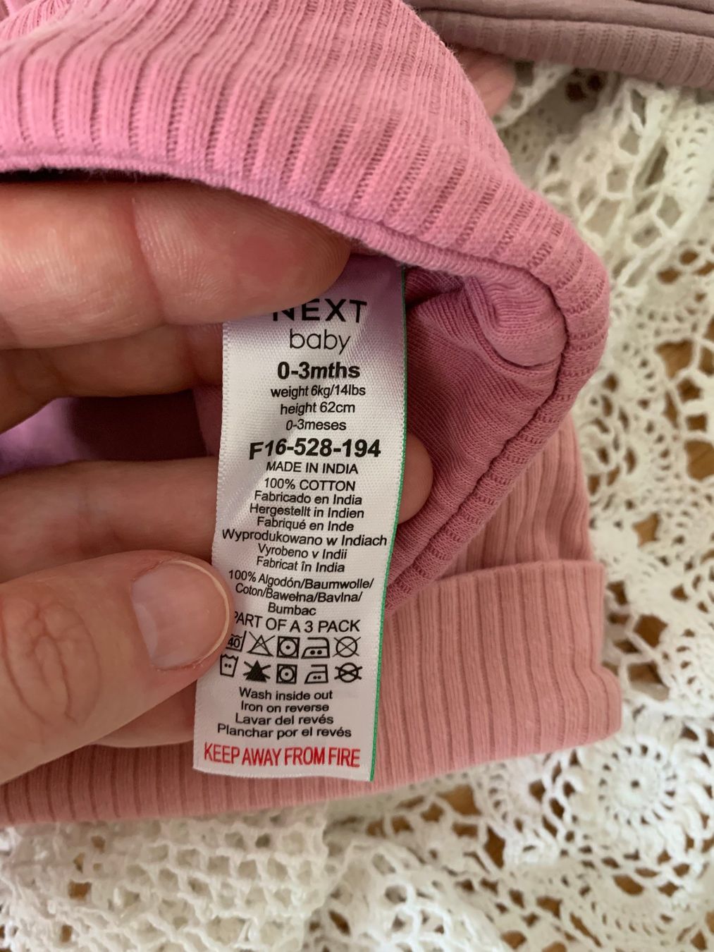 Lotti & Set di vestiti: 3 Bonnets NEXT NEU! Gr. 0-3 mois – Nuovo (secondo la descrizione) da Moutier venduto da chDuplessy 2