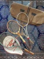 3 Raquettes de Tennis Vintage avec sac