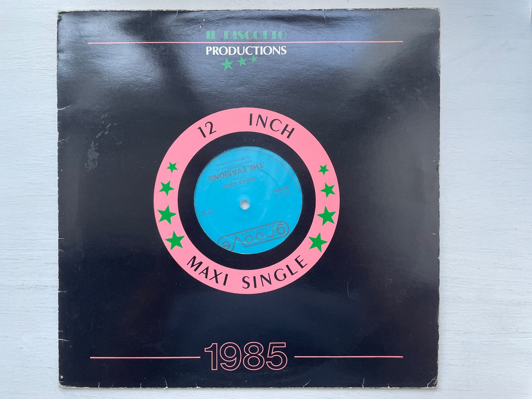 Dischi in vinile: Evasions - Wikka Wrap - 12" Maxi, 1981 – Usato da Zürich venduto da Andy_t71