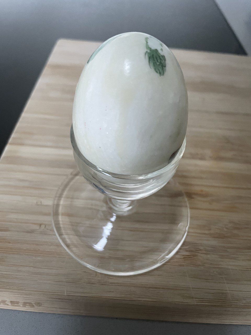 Alle Dekorationen: bemalter Specksteinei für das Osternest oder Ostergesteck – Gebraucht aus Winkel von Kade50 1