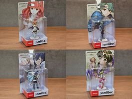 Fire Emblem - Alm, Tiki, Celica & Chrom Amiibos / Neu & OVP