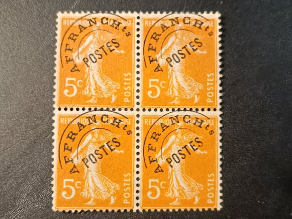 Semeuse 1921 5 France 1920 Semeuse / 4 timbres Kaufen auf Ricardo