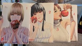 Manga Red Apple Band 1 - 4 Koji Murata wie neu