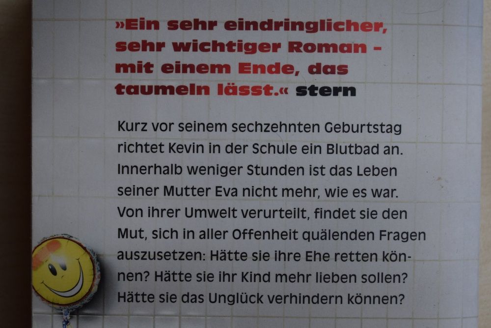 Lionel Shriver WIR MÜSSEN ÜBER KEVIN REDEN (375) Kaufen auf Ricardo