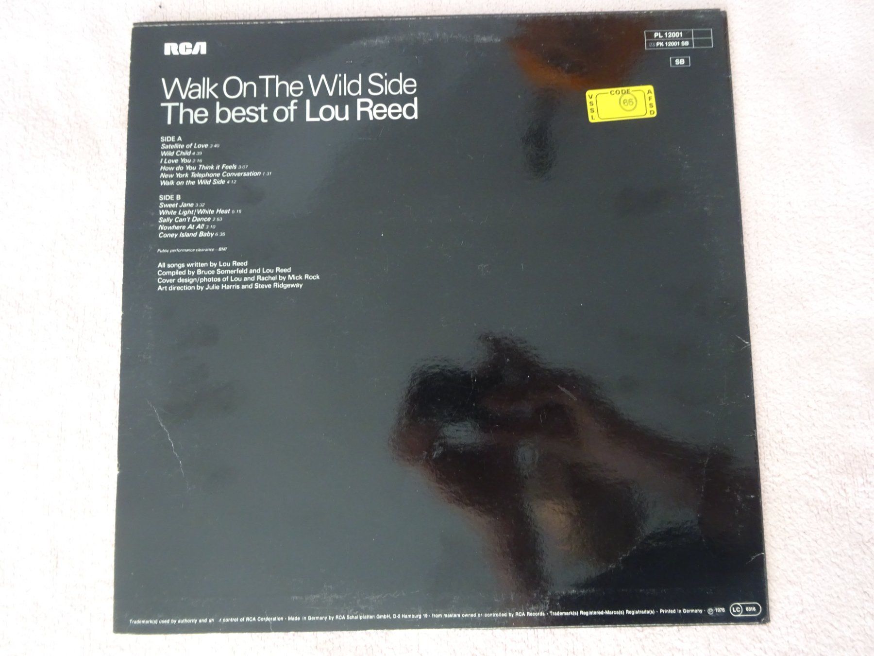 Dischi in vinile: LOU REED ** WALK ON THE WILD SIDE – Usato da Luzern venduto da xrayspex99 2