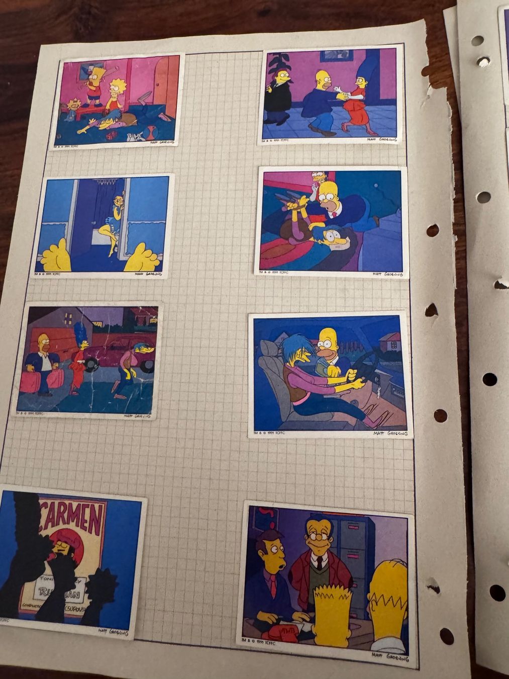 Panini Carte collezionabili: Panini The Simpsons Sticker Set 1991 – Usato da Zürich venduto da 2013tg 2