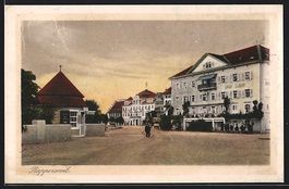 Rapperswil, Ortspartie mit Hotel du Lac 