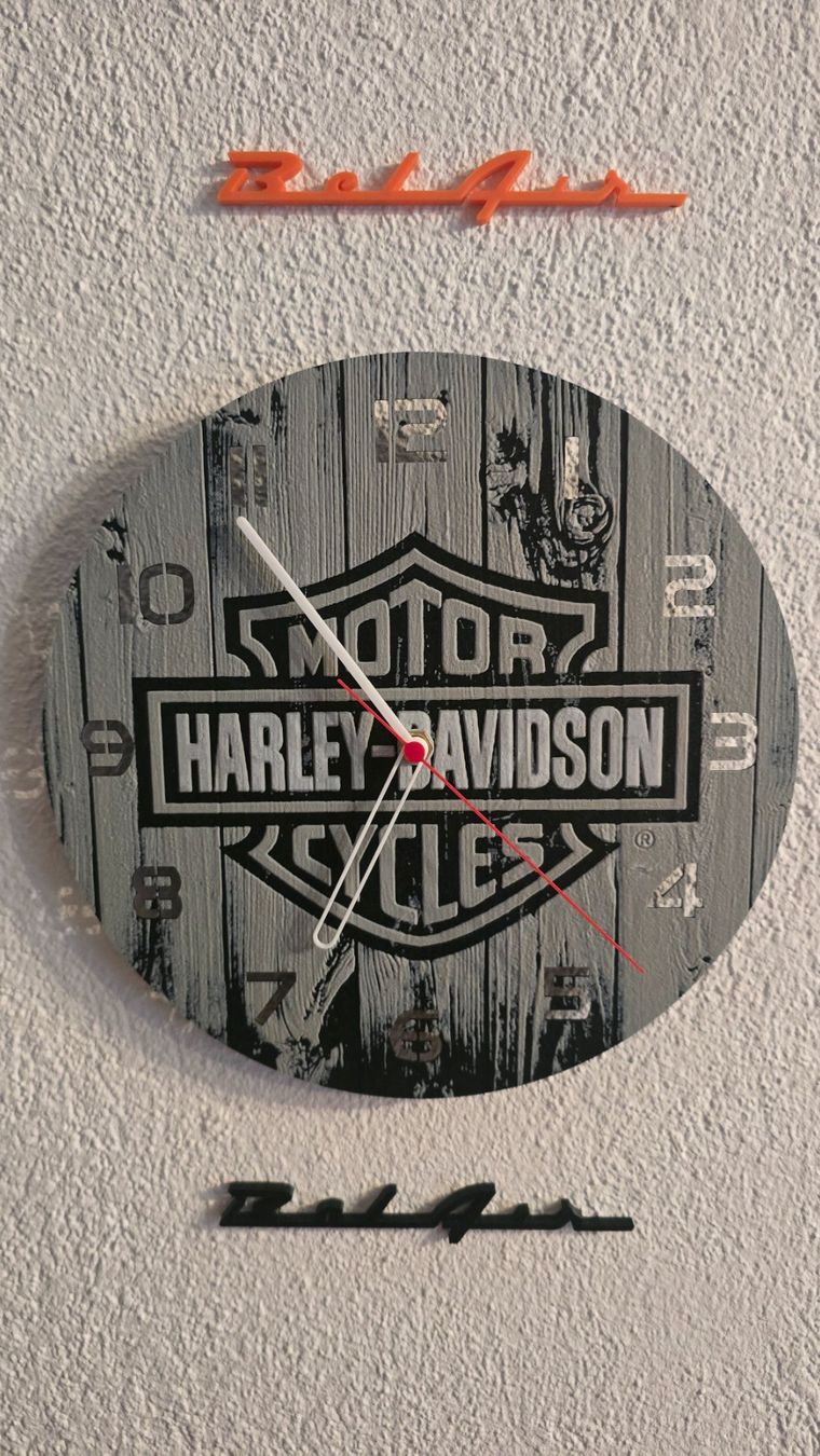 Orologi da terra & Orologi da parete: Harley Davidson Wanduhr – Nuovo (secondo la descrizione) da Winznau venduto da johny_wayne