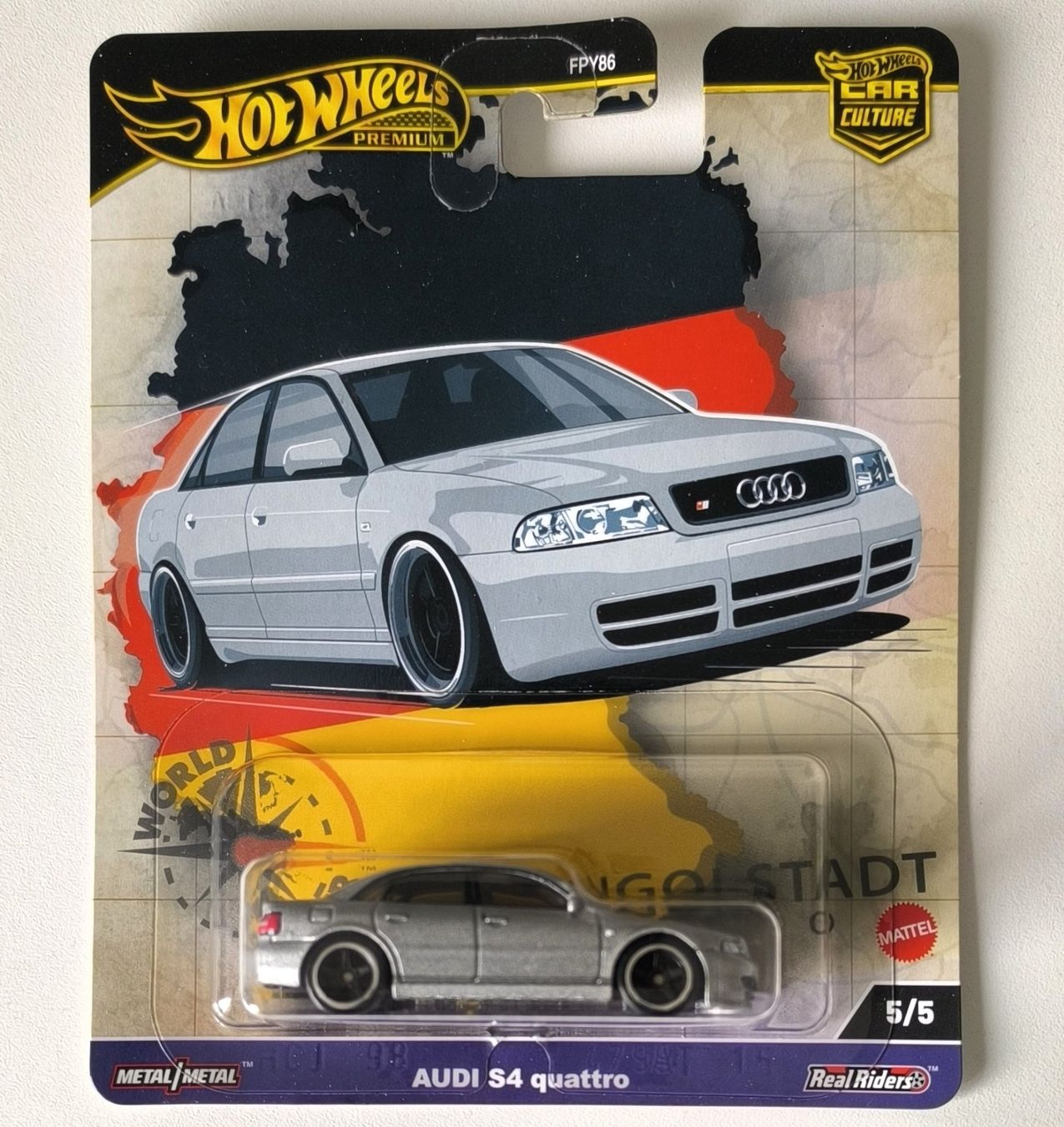 Hot Wheels Modellautos: Hot Wheels Premium Audi S4 Quattro – Neu und originalverpackt aus Muttenz von hak_dsk9
