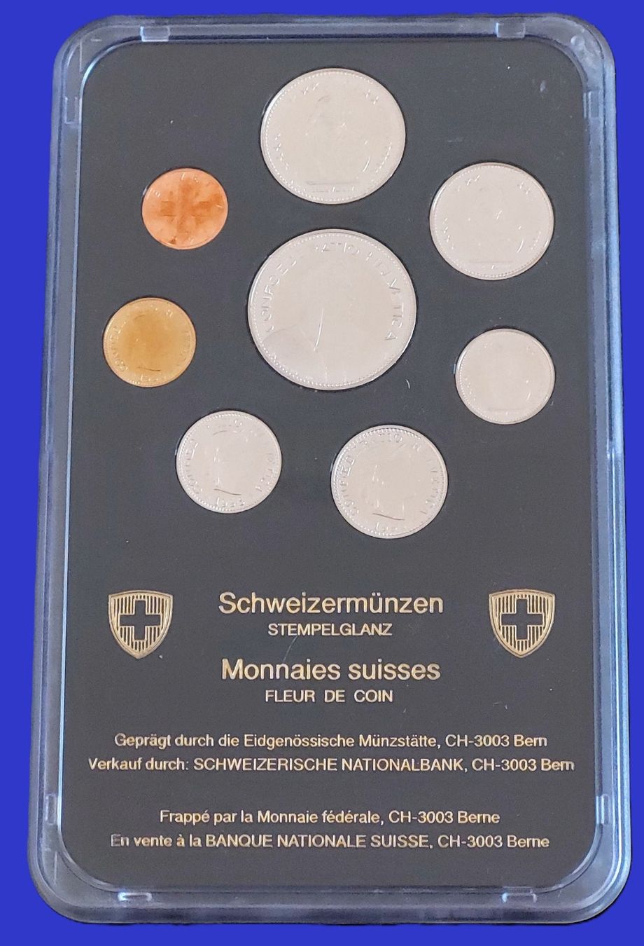 Tutti le monete: CH - Münzsatz 1996 stgl – Nuovo (secondo la descrizione) da Arch venduto da repros 1