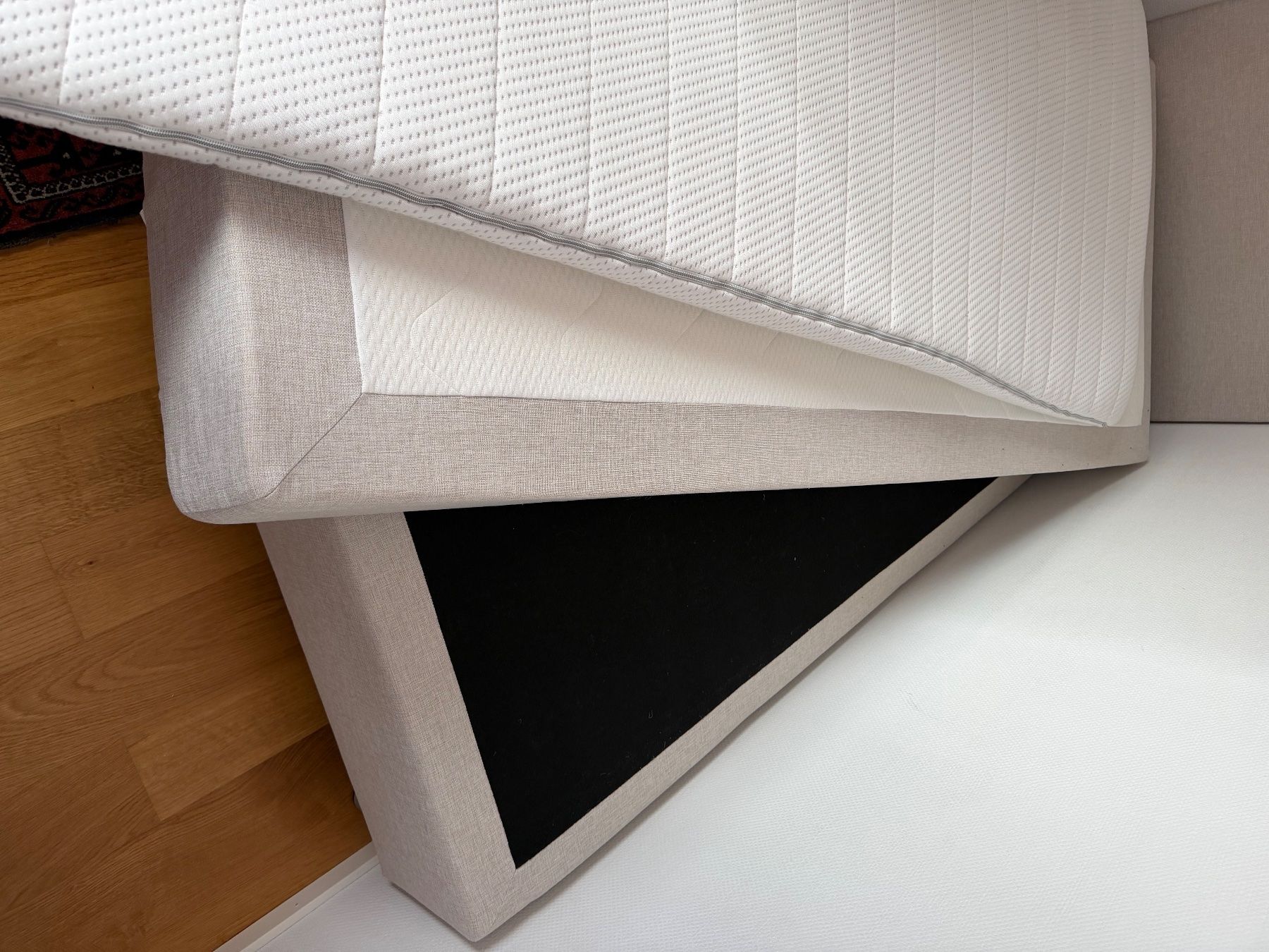 Betten: Boxspring Bett komplett 90x200 – Gebraucht aus Bremgarten AG von PatriciaVermettenBaj 3