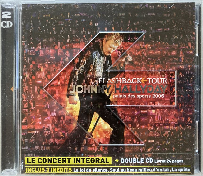 JOHNNY HALLYDAY - FLASHBACK TOUR (Gebraucht) in Bottens für CHF 9 – mit ...