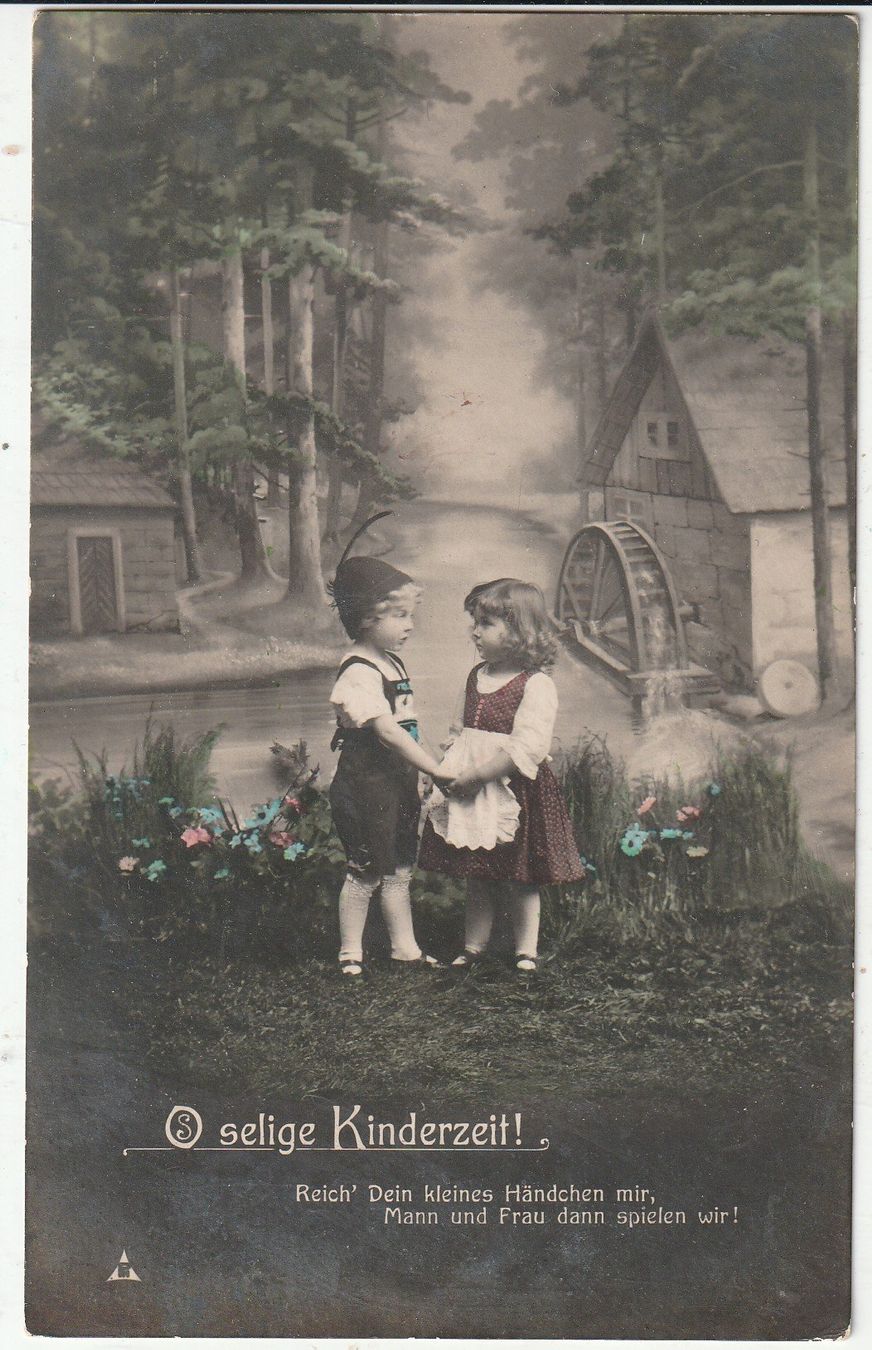 Cartoline postali: Kinderkarte – Usato da Lumbrein venduto da made02