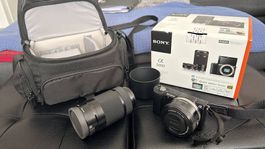 Sony Alpha 5000 mit Zubehör