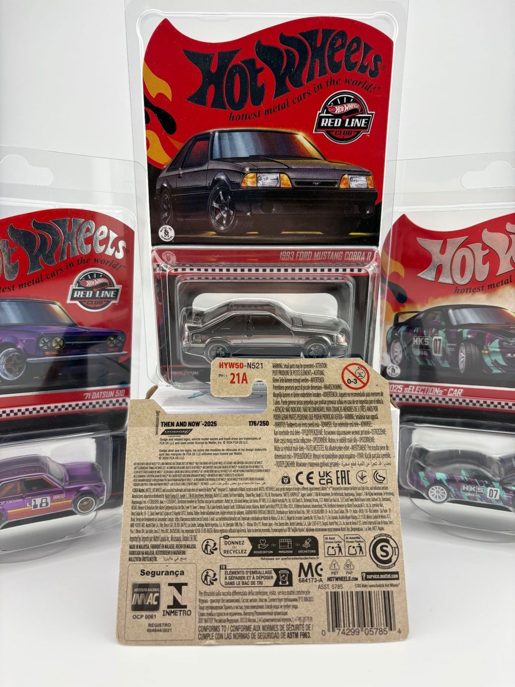Hot Wheels Modellini d'auto: Hot Wheels '96 Dodge Viper GTS - 2025 - 176/250 – Nuovo e nell'imballaggio originale da Flawil venduto da HeisseReifen 4