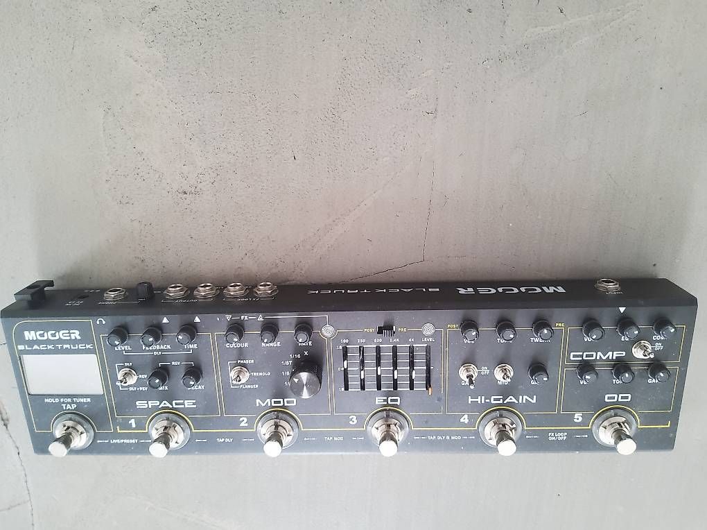 Strumenti musicali: MOOER BLACK TRUCK multi effect – Usato da Muralto venduto da mal5392 2