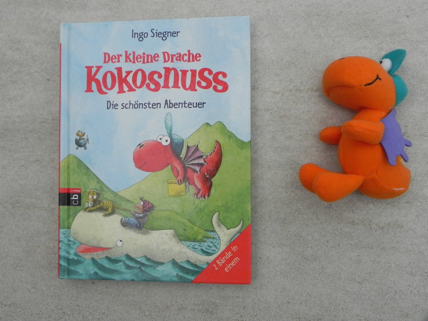 Spielzeuge: Drache Kokosnuss Stofftier & Buch – Gebraucht aus Stallikon von pcerny16 5