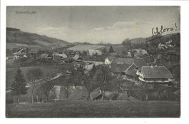 Sinneringen - Vechingen (BE) Dorfpartie mit Schloss - 1928