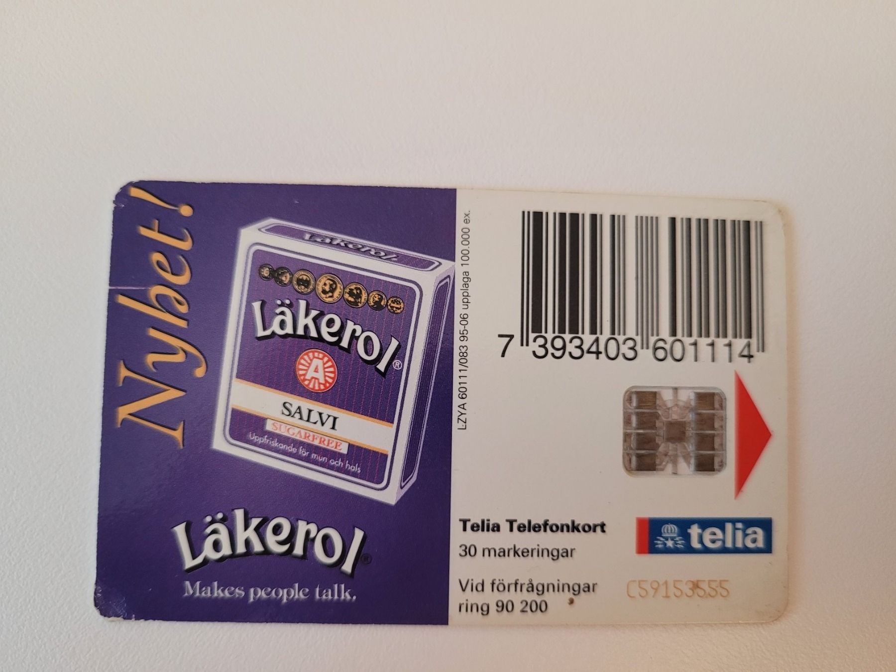 Telefon- & Taxkarten: Telefonkarte Schweden – Gebraucht aus Inwil von Flower2325 1