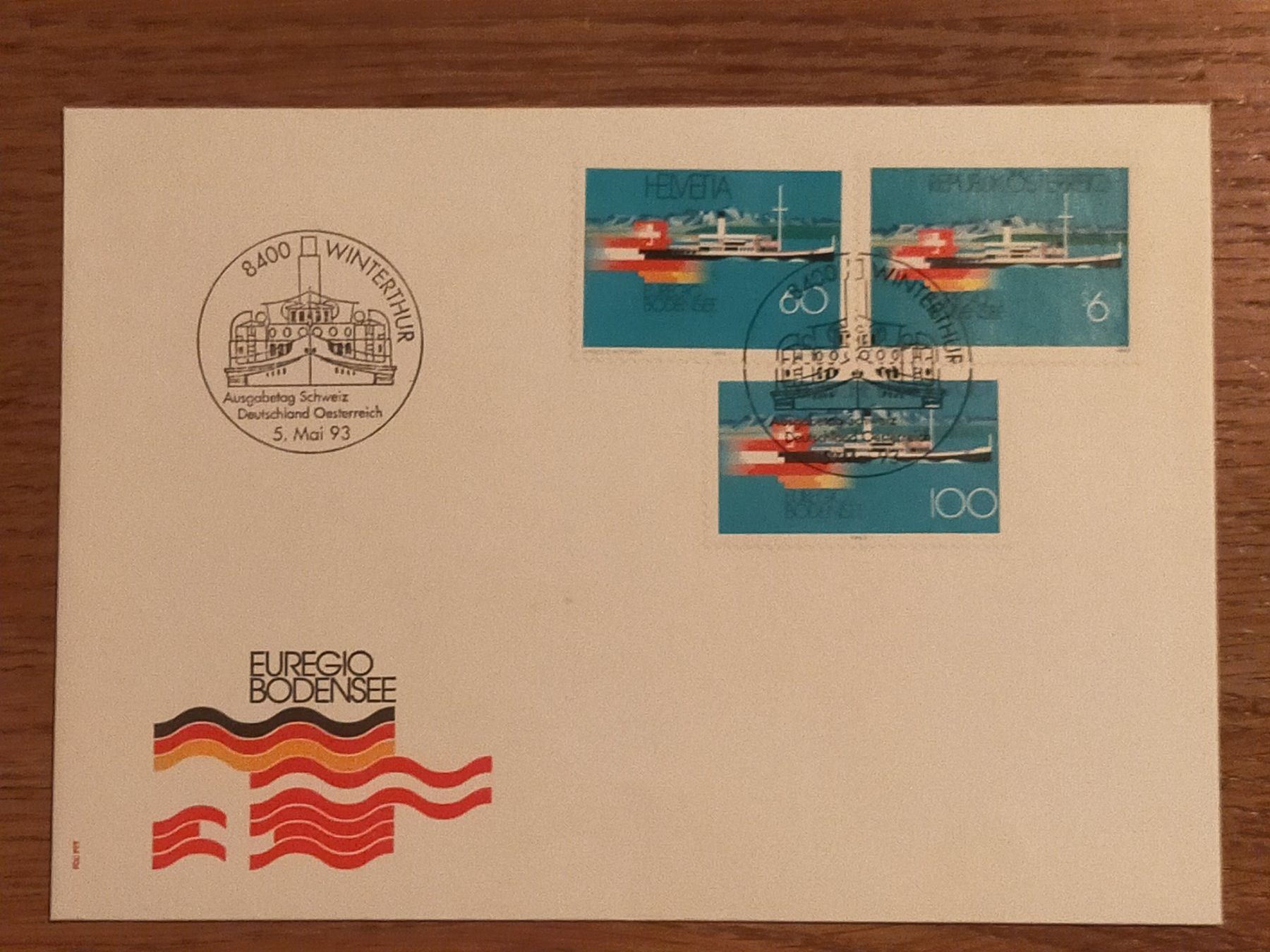 Tutti i francobolli: FDC Euregio Bodensee 1993 – Nuovo (secondo la descrizione) da Vallamand venduto da sugoi3012