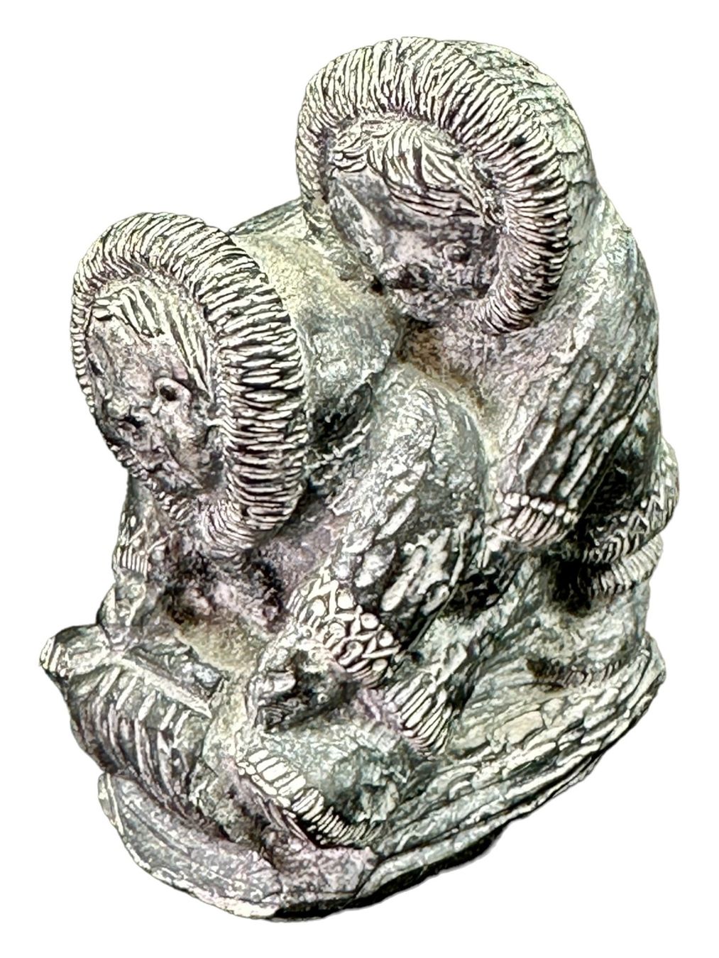 Sculture & Statue: WOLF sculpture inuite originale en stéatite. Canada – Usato da Morges venduto da magicle 3