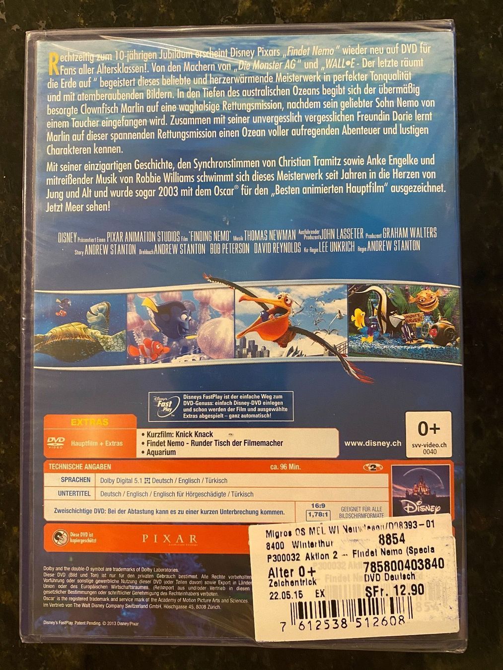 Tutti i DVDs: Neu** DVD Findet Nemo – Nuovo e nell'imballaggio originale da Zollikon venduto da Krenapf 2