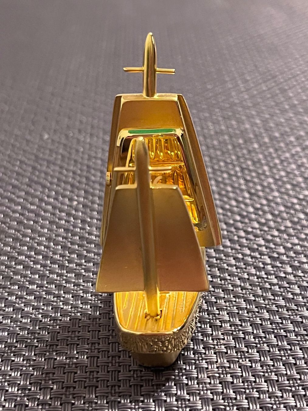 Orologi da terra & Orologi da parete: Pendulette de table miniature voilier – Nuovo (secondo la descrizione) da Corjolens venduto da san_kyv9 2