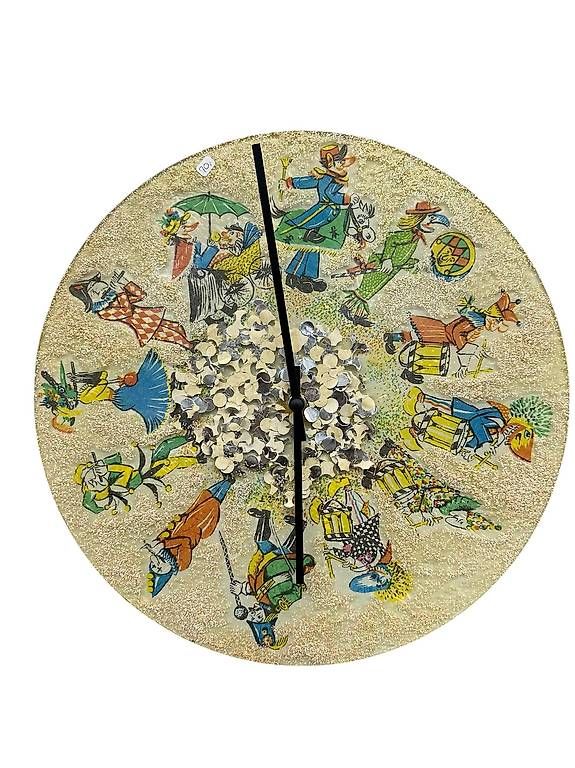 Uhren: Witzige Fasnachts Uhr – Gebraucht aus Basel von fasnachtsoutlet1965
