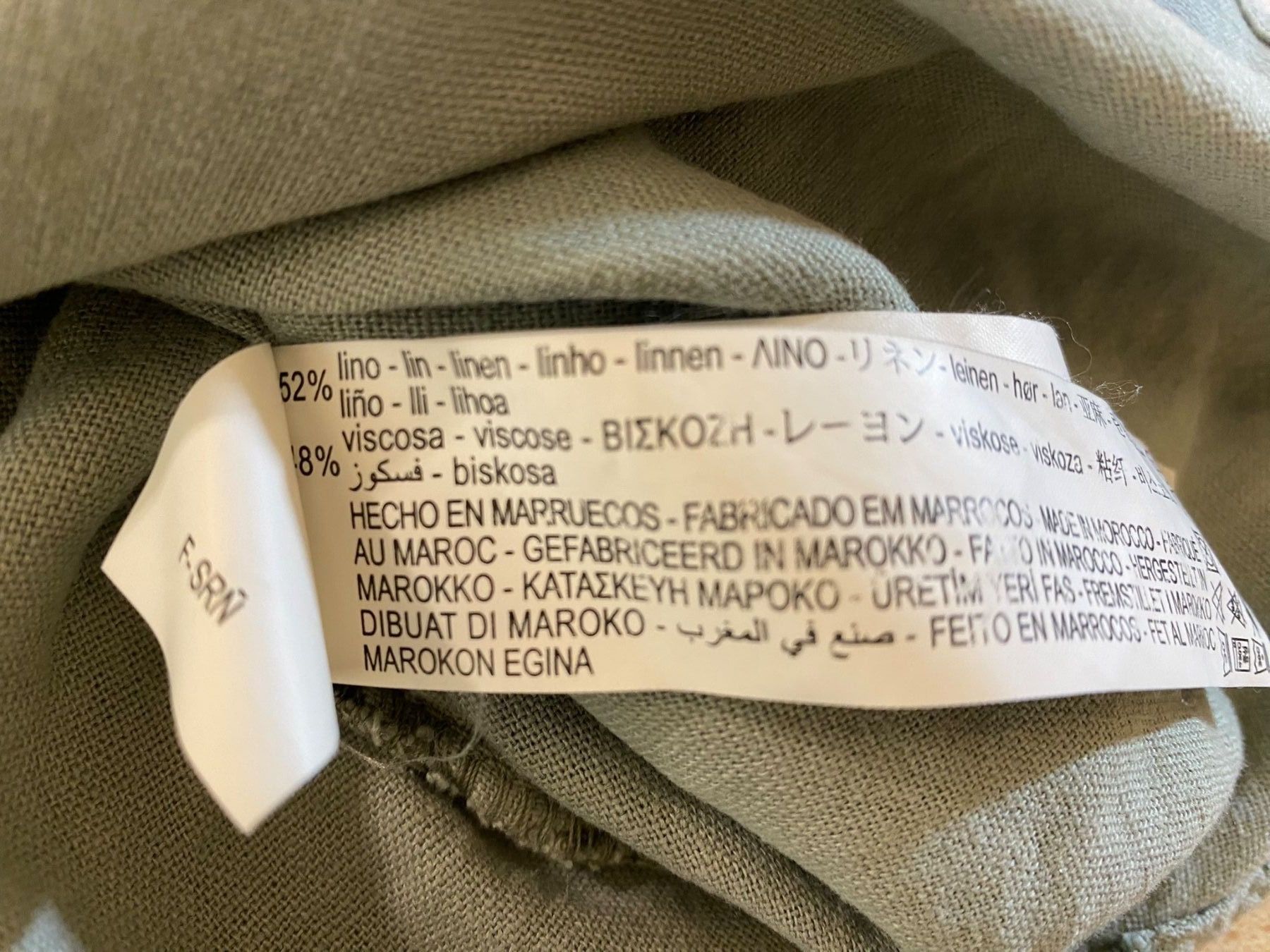 Zara Blusen: Zara Hemd Leinen Grösse S – Neu und originalverpackt aus Cham von Eliissa 3