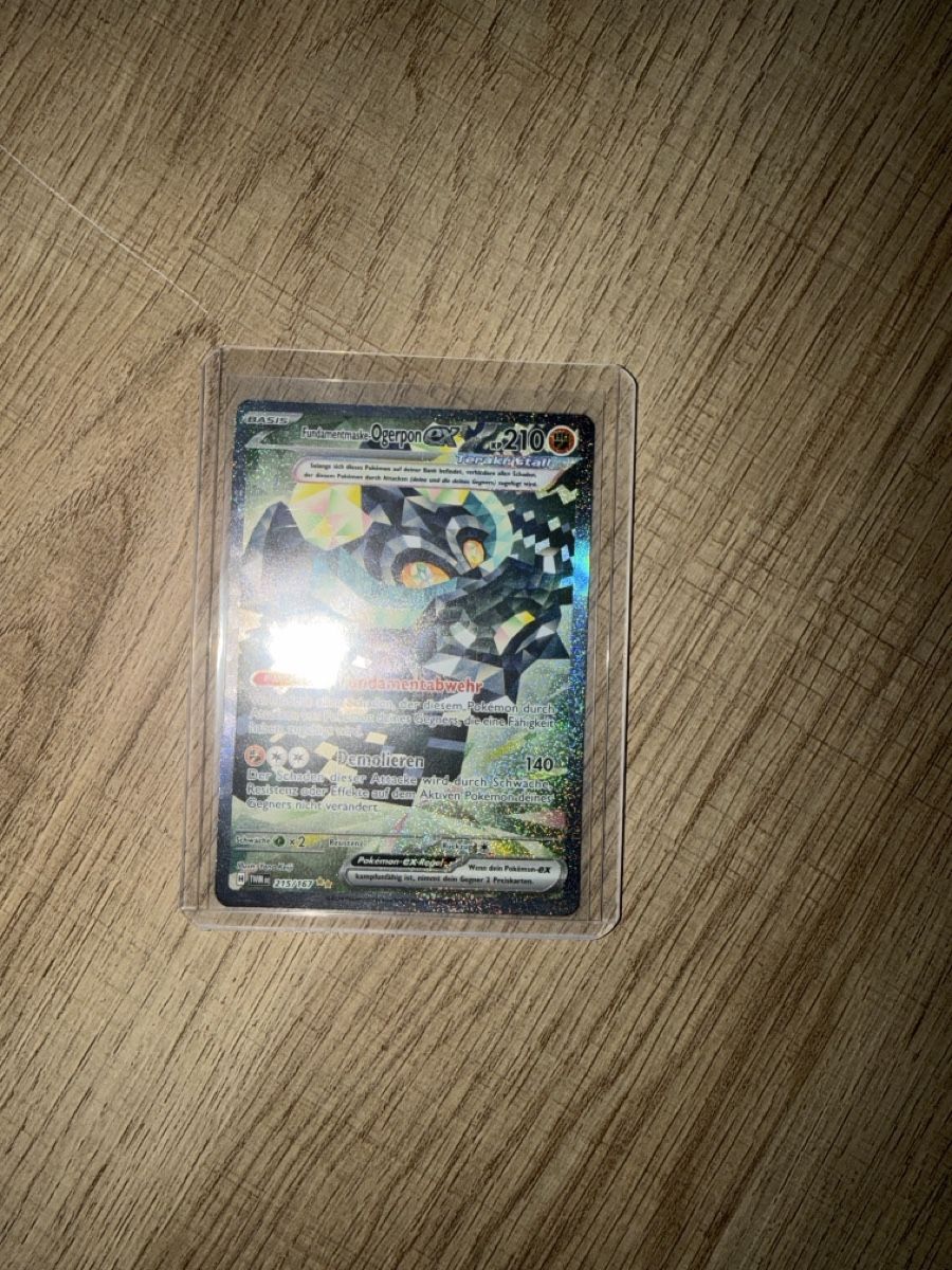 Pokémon Carte collezionabili: Ogerpon EX 215/167 – Usato da Hagendorn venduto da masterchieff