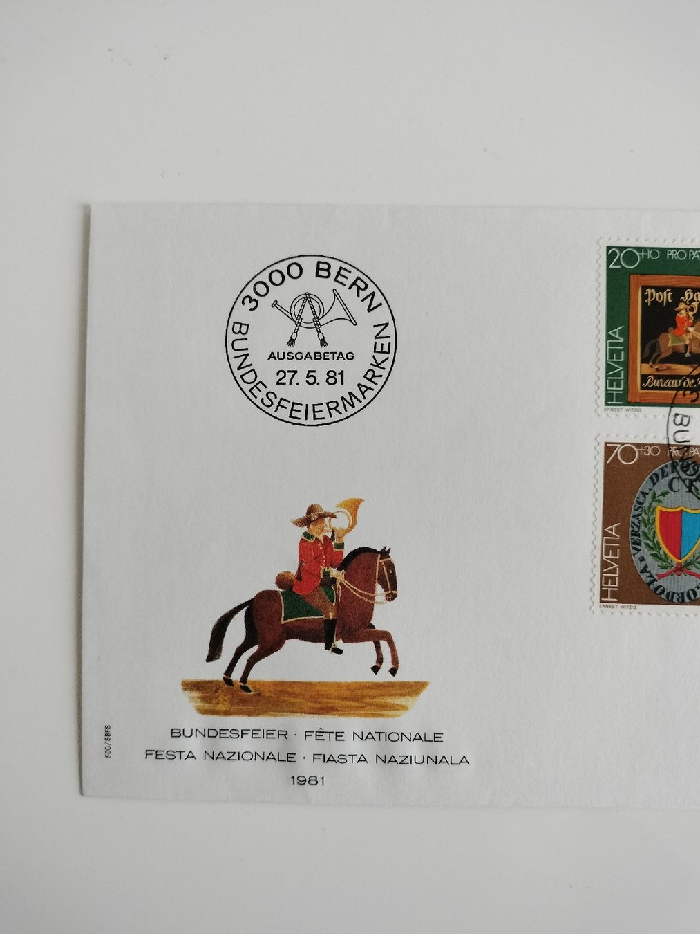 Alle Briefmarken: 4 CH-Briefmarken Bundesfeier 1981 – Neu (gemäss Beschreibung) aus Oftringen von spo_g5zw 1
