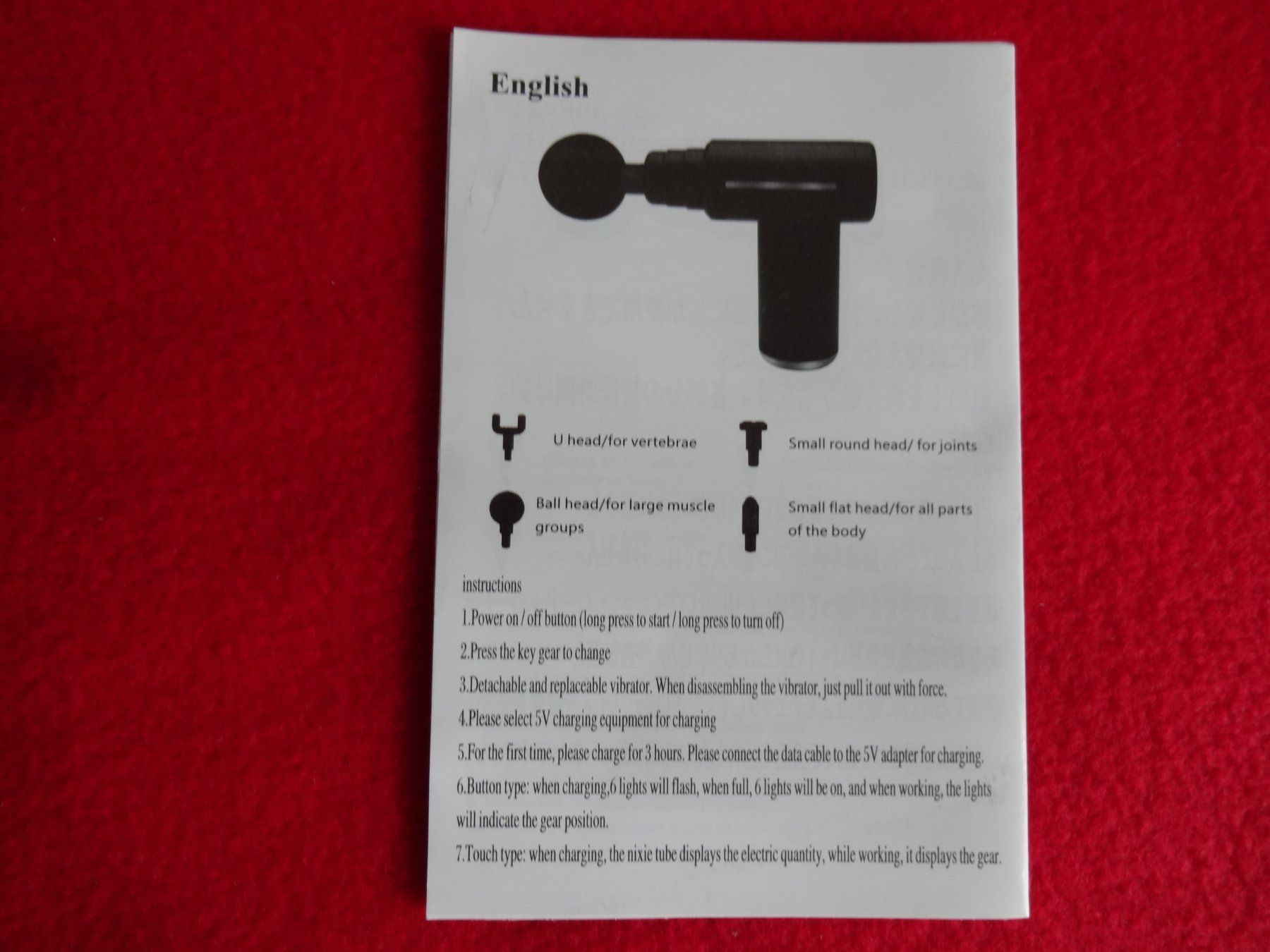 Dispositivi per massaggi: Massagepistole / Massage GUN - Neu – Nuovo (secondo la descrizione) da Bronschhofen venduto da Xena37 3