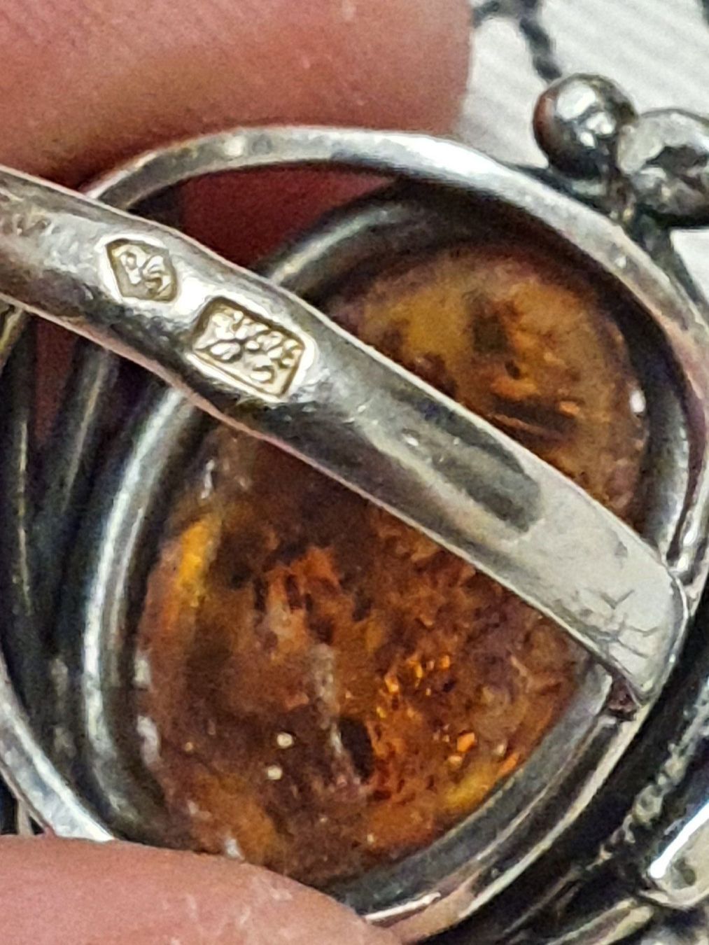 Anelli: Meister-Ring - Älterer Bernstein-Ring in – Usato da Wohlen AG venduto da palmsprings 1