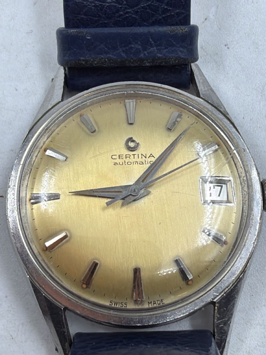 Certina Orologi: Certina Automatic Herrenuhr mit Datum, gut erhalten, Schweiz – Usato da Sirnach venduto da Fkobi 1