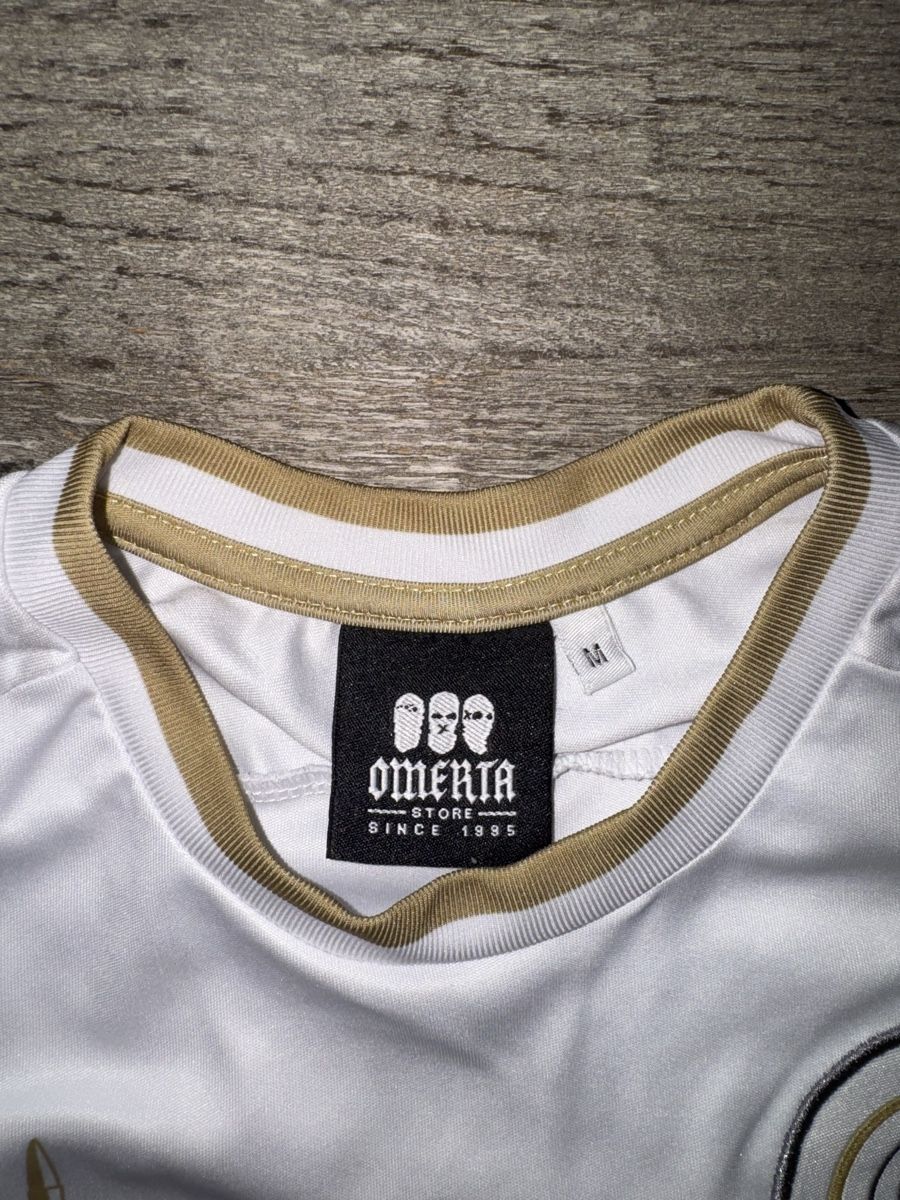 Canottiere & Pantaloni: Maillot Omerta blanc taille M – Usato da Vesin venduto da Pupipupo2005 4