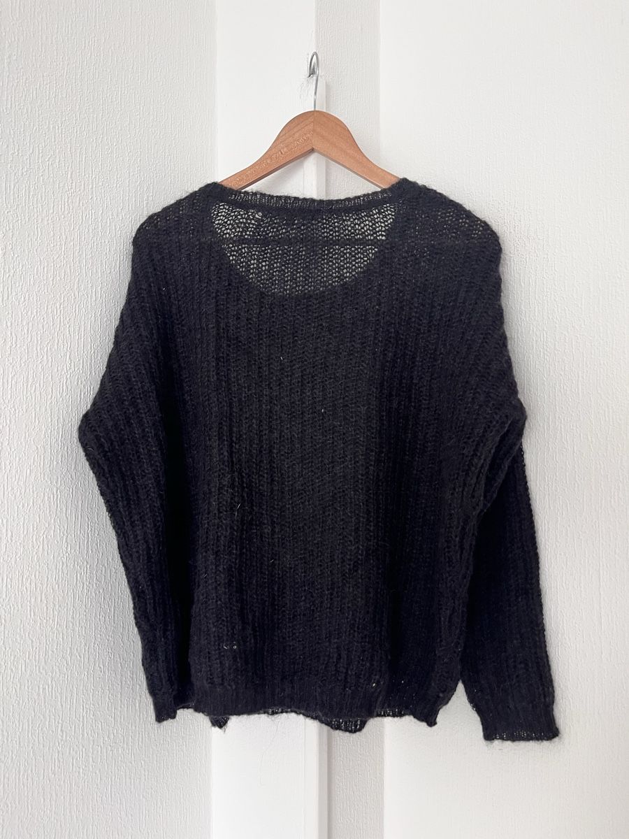 Pullover & Sweatshirts: Pullover Absolut Cashmere black size L mohair blend – Gebraucht aus Lausanne von Danash 3