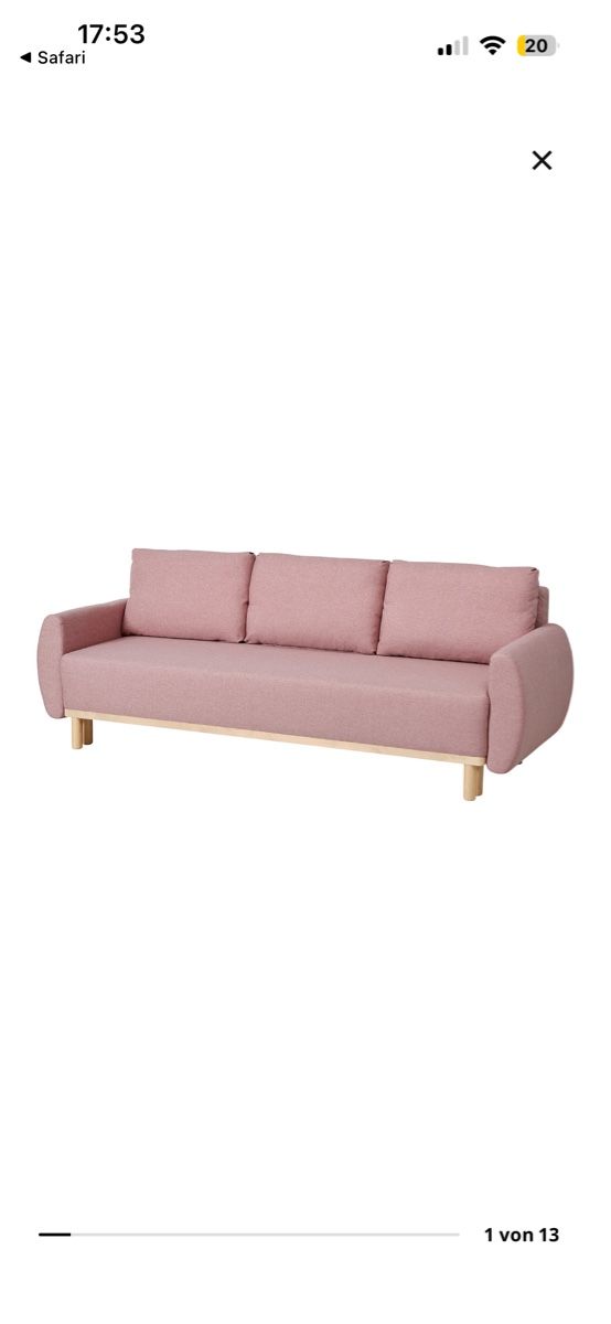 Ikea Divani: Bequemes Sofa mit Schlaffunktion und Stauraum – Usato da  venduto da  5