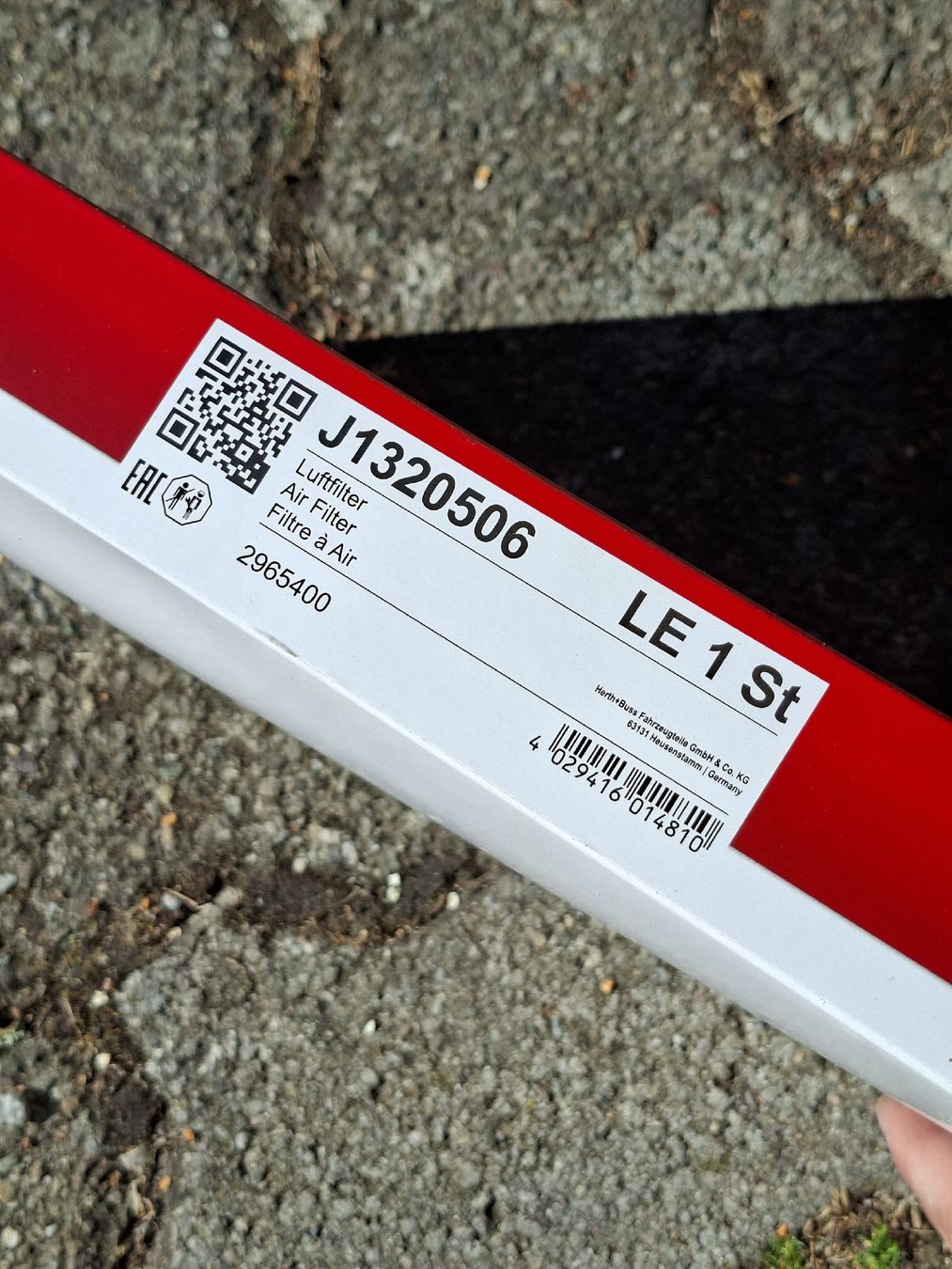Ventilazione: Luftfilter für PW – Nuovo e nell'imballaggio originale da Uster venduto da Mrs.Art 3