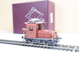 Fulgurex SBB Schienentraktor Te III - H0 DC Messing Modell