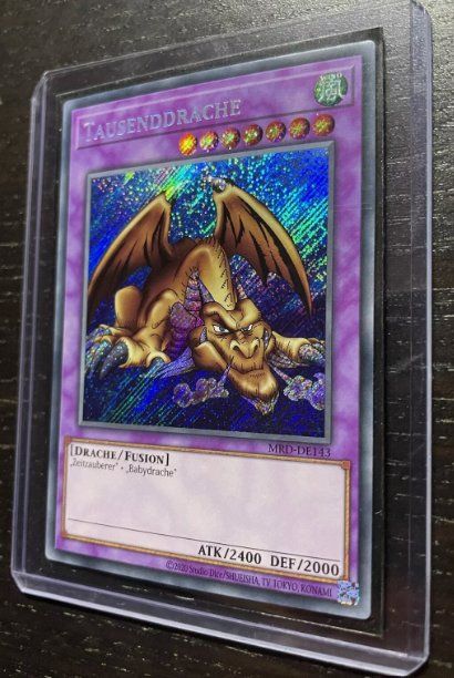 Yugioh Carte collezionabili: Tausenddrache / MRD-G143 / Secret-Rare / Mint – Nuovo (secondo la descrizione) da Boswil venduto da ShoppingCenterCity 1